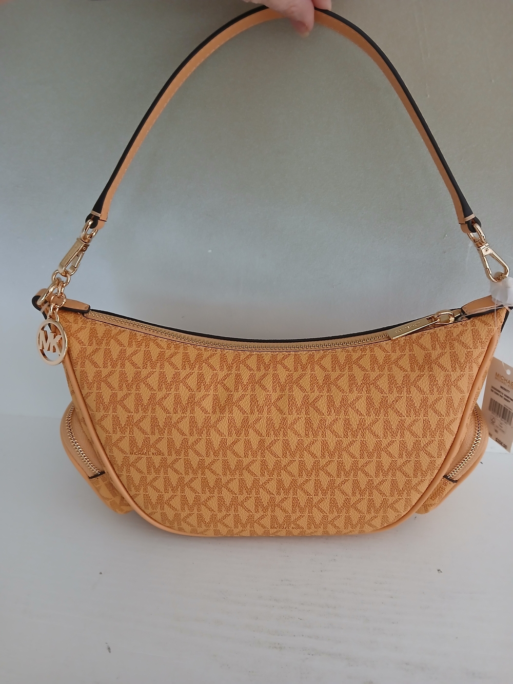 Michael Kors Merritt Honeywheat Convertible Crossbody - Picture 2 of 8